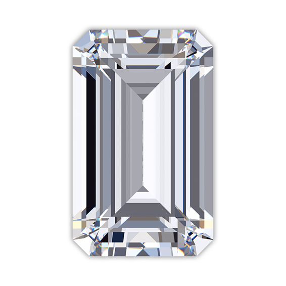 Emerald 5.01 Carat K VVS1 Diamond