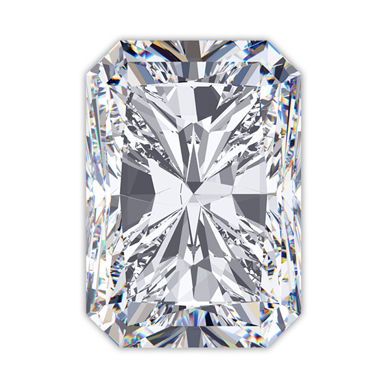 Radiant 3.01 Carat H SI1 Diamond